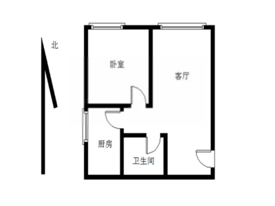 房子厨房和卫生间小