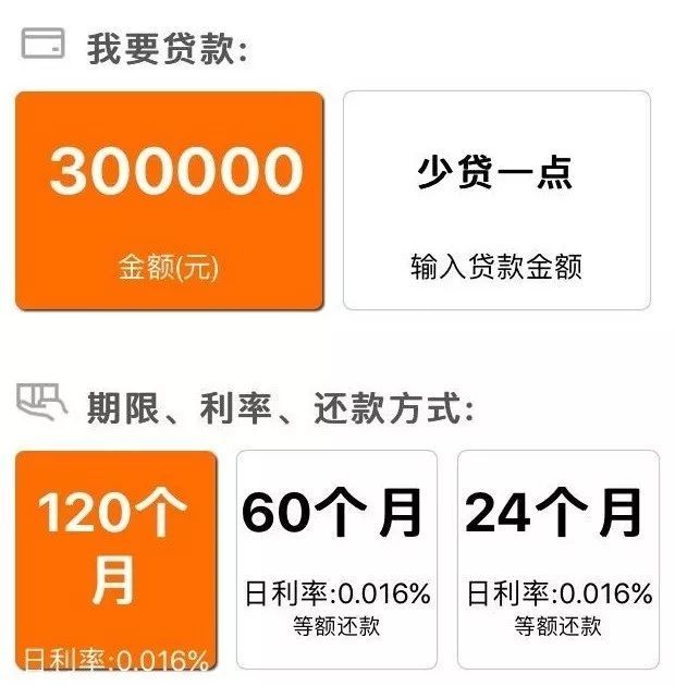 30万贷款10年