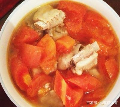 香菇番茄排骨汤