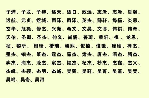 名字大全女孩