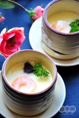 虾仁鸡蛋糕