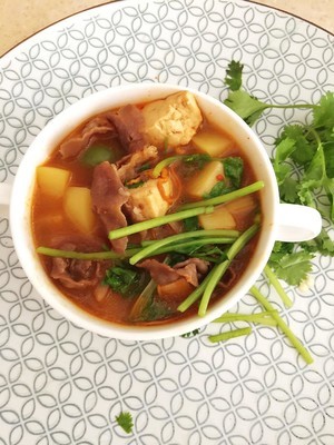 辣白菜牛肉汤做法大全家常