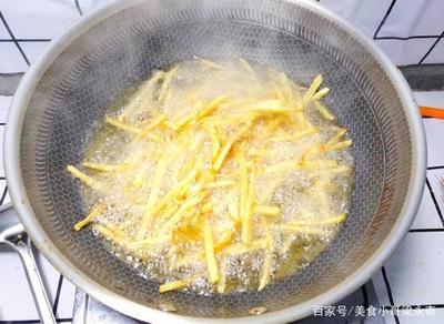 土豆炸暑条的制作方法