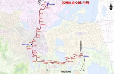 苏州火车站到金鸡湖