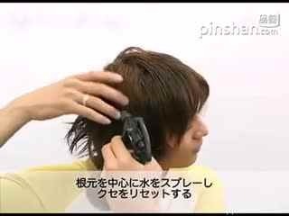 怎么吹发型