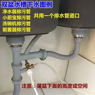 厨房下水三通坏了怎么修