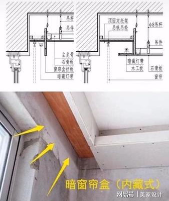 吊顶窗帘盒是否需要扣除