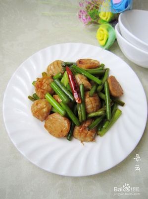 蒜苔肉丸的做法大全家常
