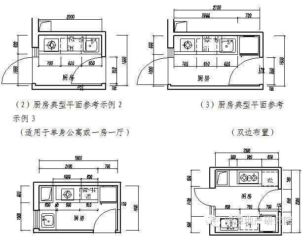 cad厨房灶台尺寸