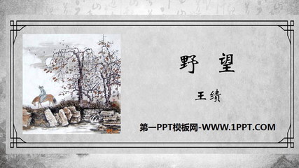 野望翻译及背景