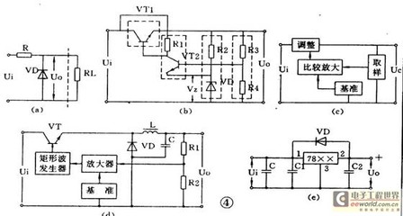 什么是串联型稳压电路图