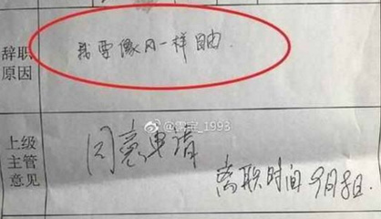 离职原因怎么写比较好
