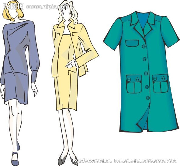 服装服饰制服服务从优雅服从简服从容