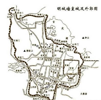 南京城地图