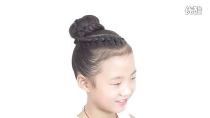 儿童六一舞台发型