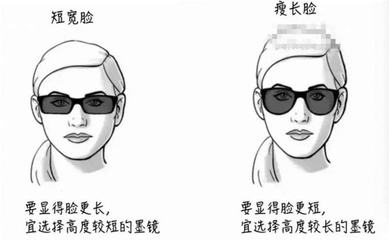 瘦长脸型适合什么眼镜