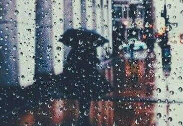 雨天表达心情的句子