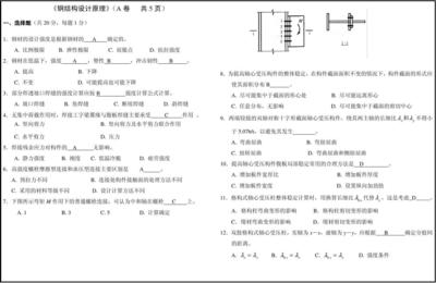 鋼結構原理試題（《鋼結構基本原理》模擬試題及答案） 全國鋼結構廠 第2張