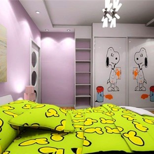 儿童房吊顶效果图