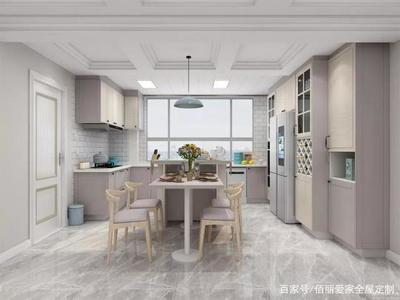 中间户型开放式厨房