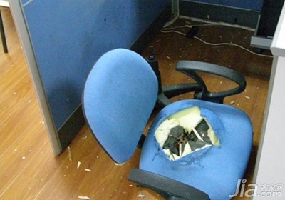 電腦椅爆炸原理
