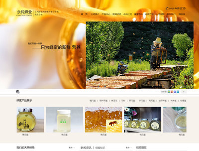宝鸡市永纯蜂业专业合作社,其他行业,宝鸡网站建设_宝鸡SEO优化_宝鸡网站优化_宝鸡世纪网络