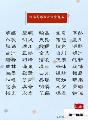 悠字取名