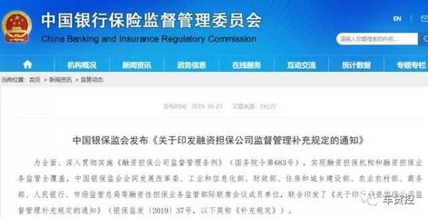 融资担保公司监管条例