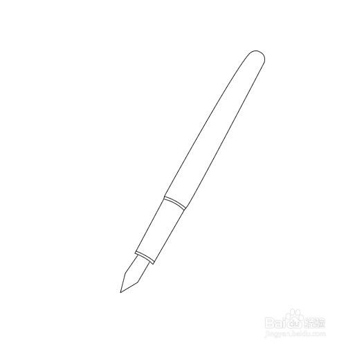 钢笔怎么画简笔画图片