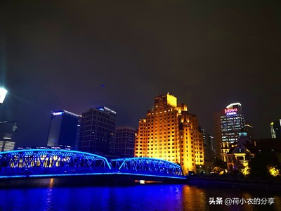 形容上海夜景的句子