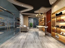 鞋店地板个性