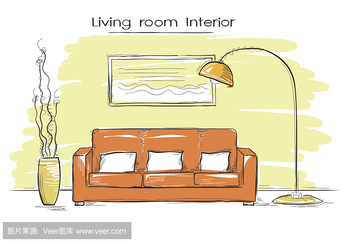 卧室简笔画图片_卧室简笔画图片素材_卧室简笔画图片模板_图查查