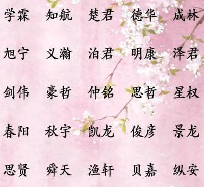 跟铭字搭配的好听名字