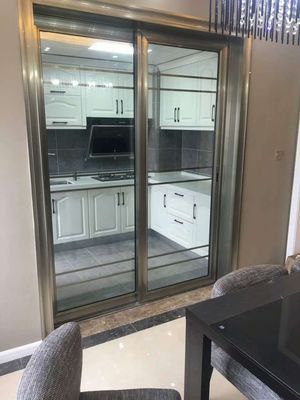 铝合金厨房门装完缝很大