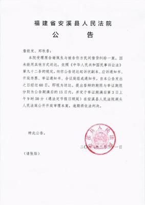 民事诉讼公告送达期限