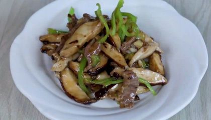 牛肉香菇如何调馅