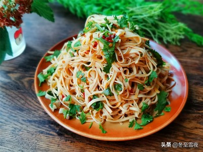 炝拌干豆腐丝的做法视频
