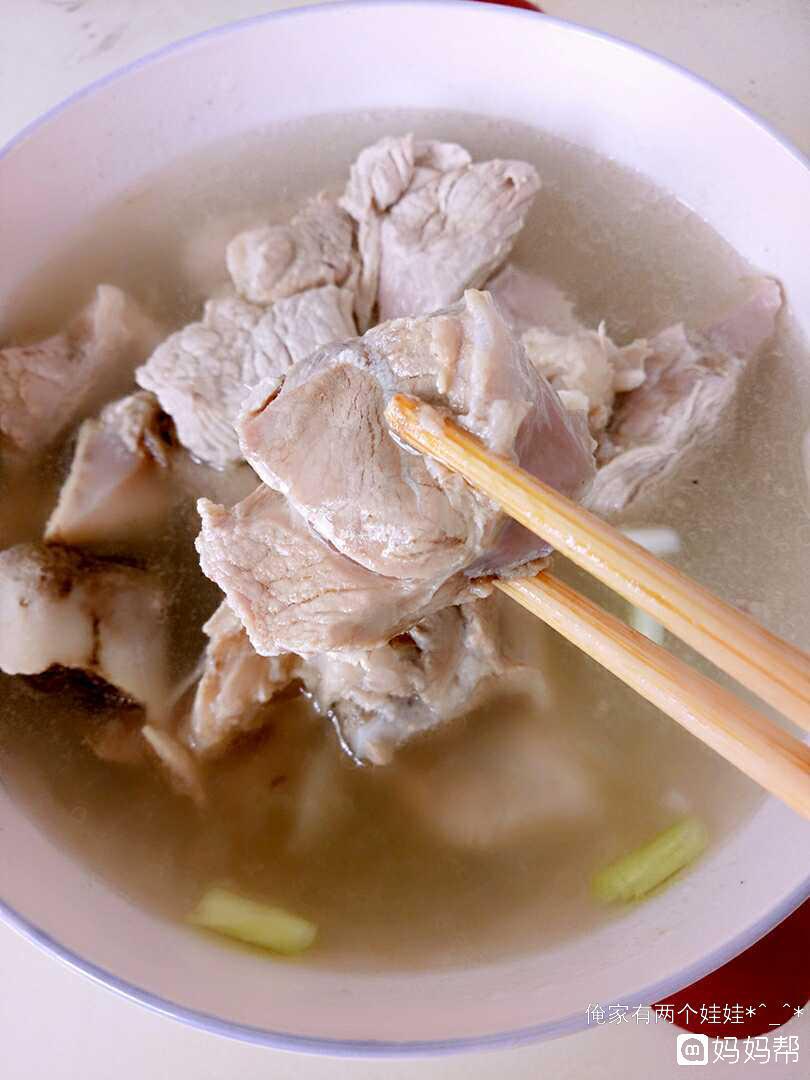 清汤排骨