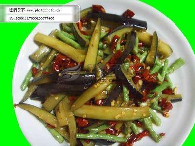 茄子炒豆角做法大全家常菜