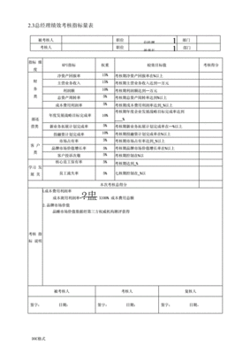 农业公司绩效怎么做