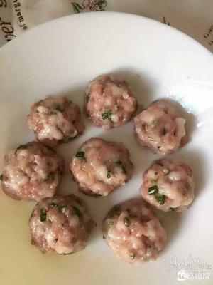 9个月宝宝肉丸子的做法