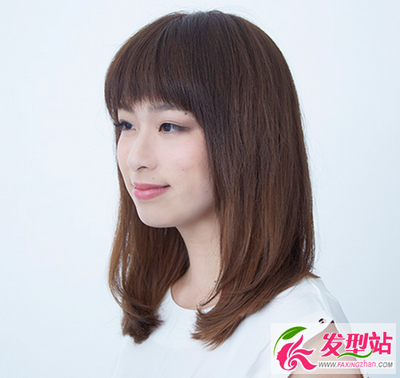 烫发圆脸