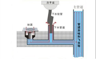 马桶一冲水地漏就溢水
