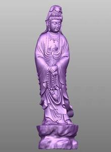 电脑雕刻观世音