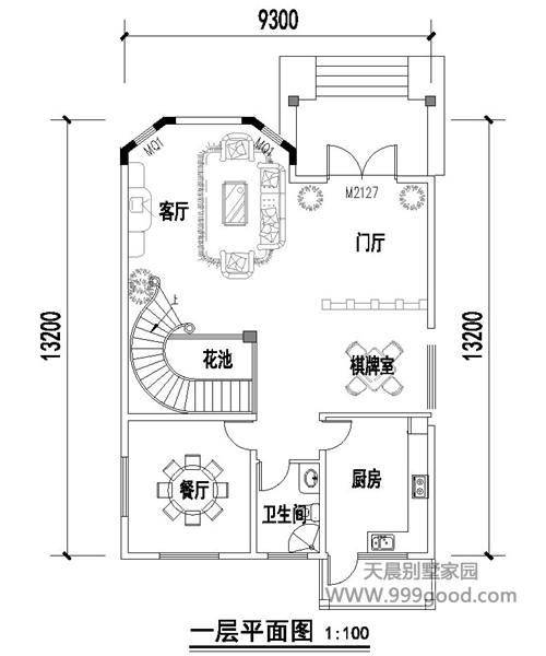 农村住房平面设计图 cad住房平