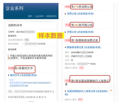 判决结果查询