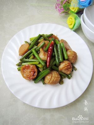蒜苔肉丸的做法大全家常