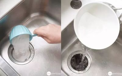 小苏打粉擦厨房