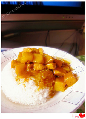 咖喱土豆饭