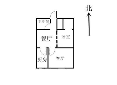 开门旁是厨房
